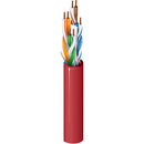 Belden 2412 Multi-Conductor - Enhanced Cat 6 Nonbonded-Pair Cable (1000' , Red)