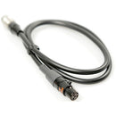 Remote Audio 4-Pin Hirose Male to TA4F for BDS. 24"