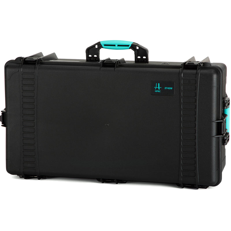 HPRC Wheeled Hard Case without Foam (Black/Blue)