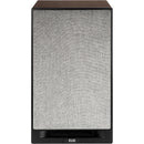 ELAC Debut Reference Two-Way Bookshelf Speaker (Pair, Black Baffle, Walnut Cabinet)