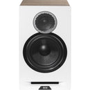 ELAC Debut Reference Two-Way Bookshelf Speaker (Pair, White Baffle, Oak Cabinet)