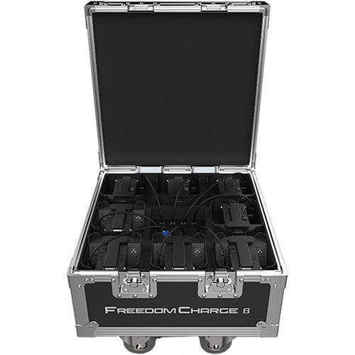 CHAUVET DJ Freedom Charge 8 Road Case with Charging (Black)