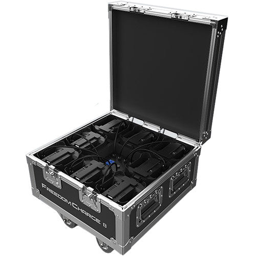 CHAUVET DJ Freedom Charge 8 Road Case with Charging (Black)
