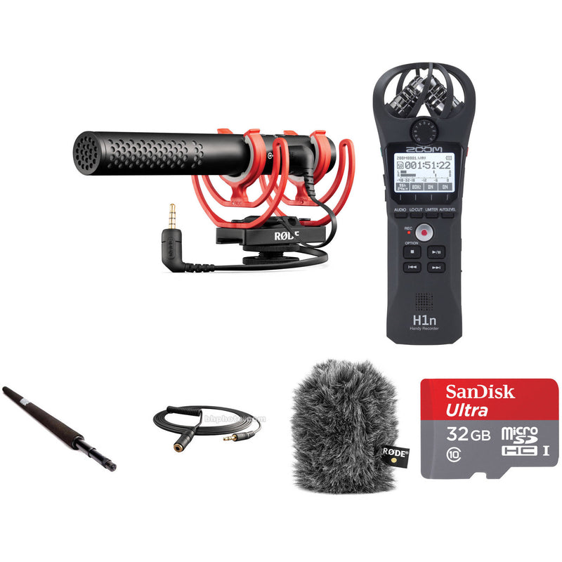 Rode VideoMic NTG Hybrid Analog/USB Camera-Mount Shotgun Microphone