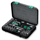 WERA 8100 SA 2 1/4inch Drive 42 Piece Metric Zyklop Ratchet Set