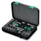 WERA 8100 SA 2 1/4inch Drive 42 Piece Metric Zyklop Ratchet Set