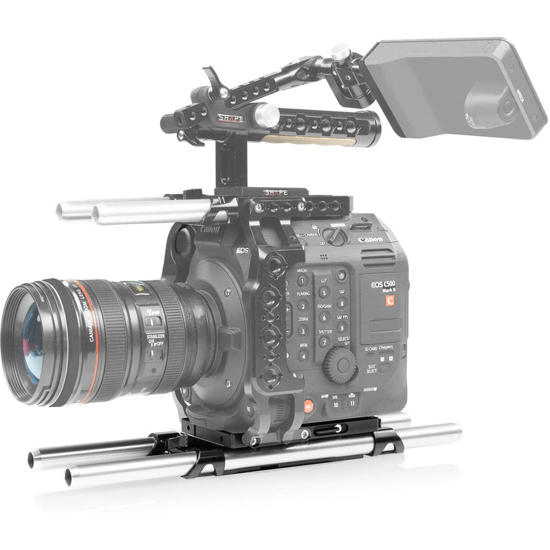 SHAPE Canon C500 Mark II 15mm Lightweight Baseplate