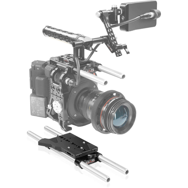 SHAPE Canon C500 Mark II 15mm Lightweight Baseplate