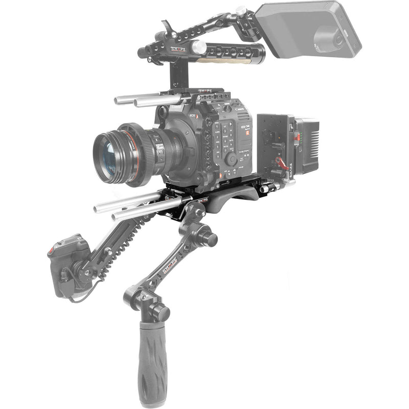 SHAPE V-Lock Quick Release Baseplate for Canon C500 Mark II