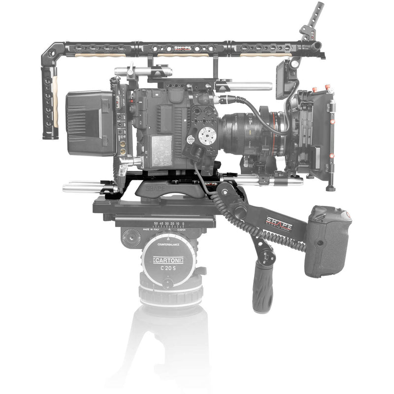 SHAPE V-Lock Quick Release Baseplate for Canon C500 Mark II