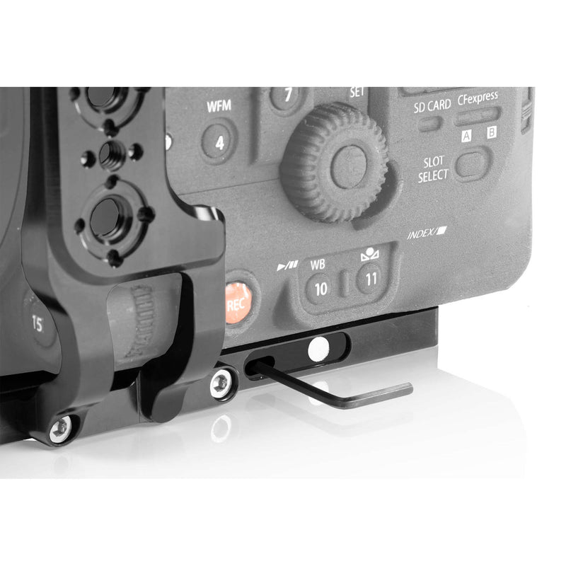 SHAPE Canon C500 Mark II Baseplate with Cage, Left-Side Handle & Follow Focus Pro