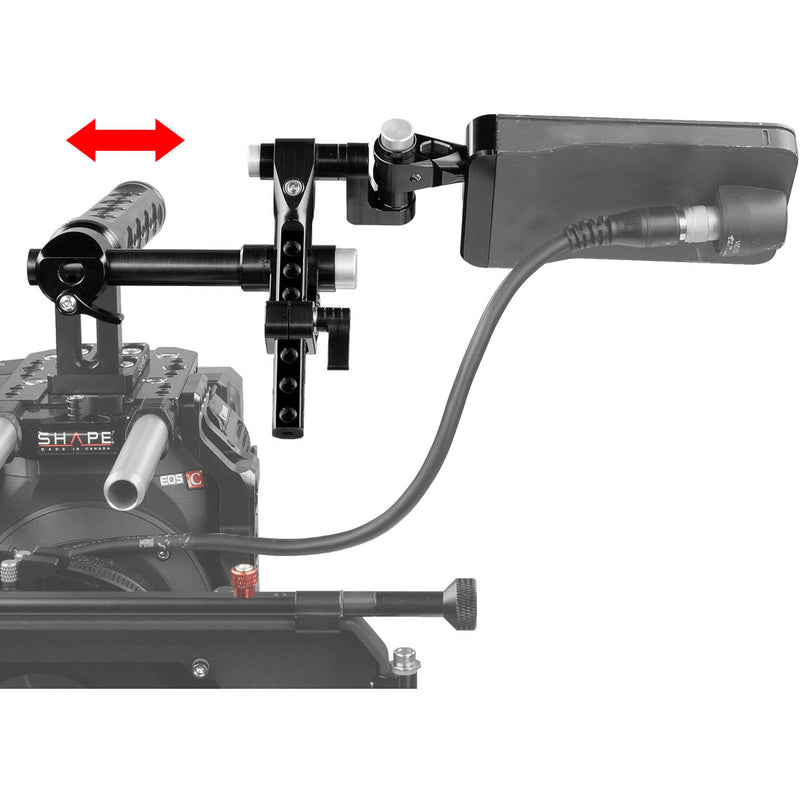 SHAPE Push-Button Viewfinder Mount for Canon C500 Mark II