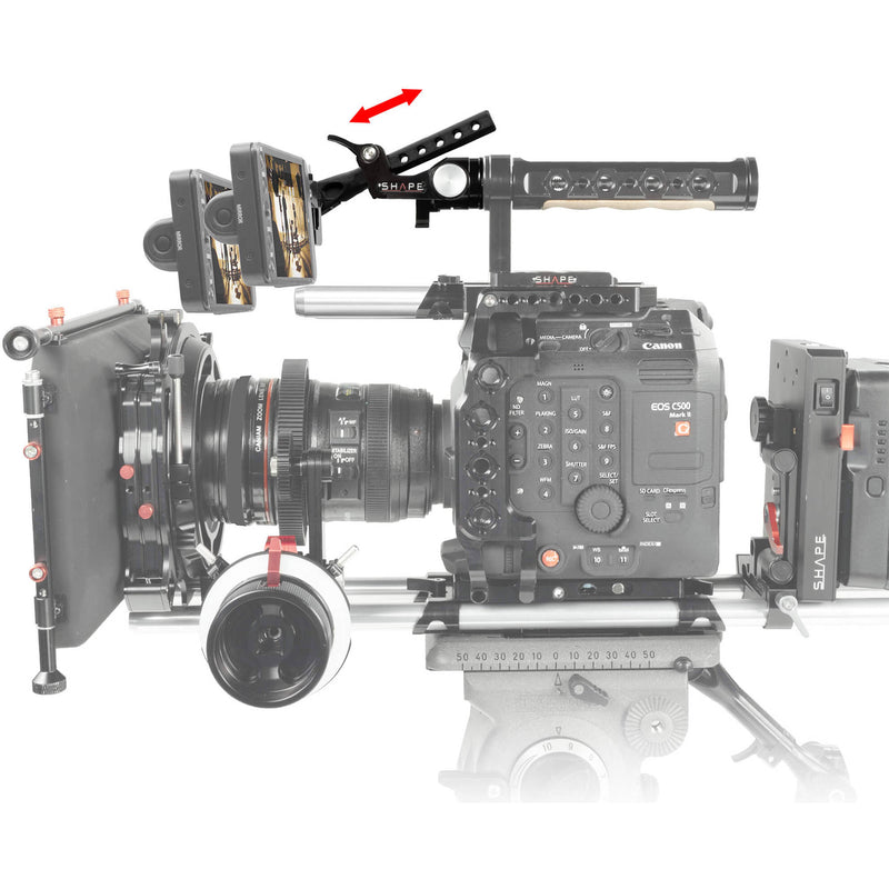 SHAPE Push-Button Viewfinder Mount for Canon C500 Mark II