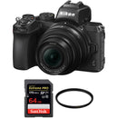 Nikon Z50 Mirrorless Digital Camera with 16-50mm Lens