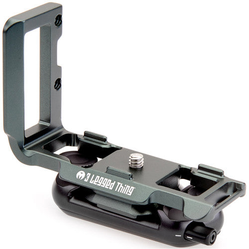 3 Legged Thing ZAYLA PD L-Bracket for Nikon Z 50 (Metallic Slate Gray)