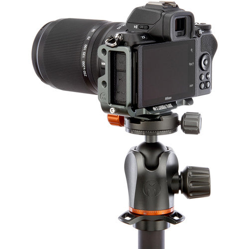 3 Legged Thing ZAYLA PD L-Bracket for Nikon Z 50 (Metallic Slate Gray)