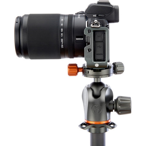 3 Legged Thing ZAYLA PD L-Bracket for Nikon Z 50 (Metallic Slate Gray)
