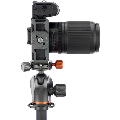 3 Legged Thing ZAYLA PD L-Bracket for Nikon Z 50 (Metallic Slate Gray)