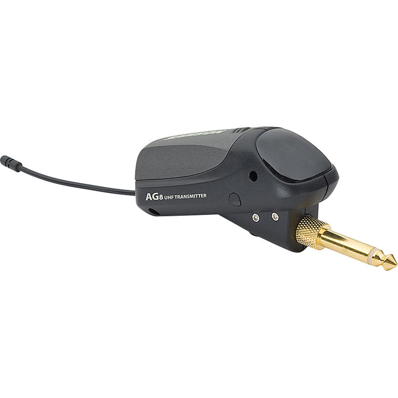Samson AG8 AirLine88 Wireless 1/4" Plug-In Guitar Transmitter (D: 542 to 566 MHz)
