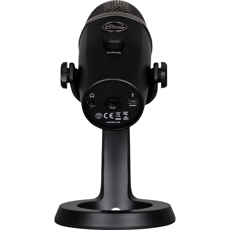 Blue Yeti Nano Multi-Pattern USB Condenser Microphone (Blackout)