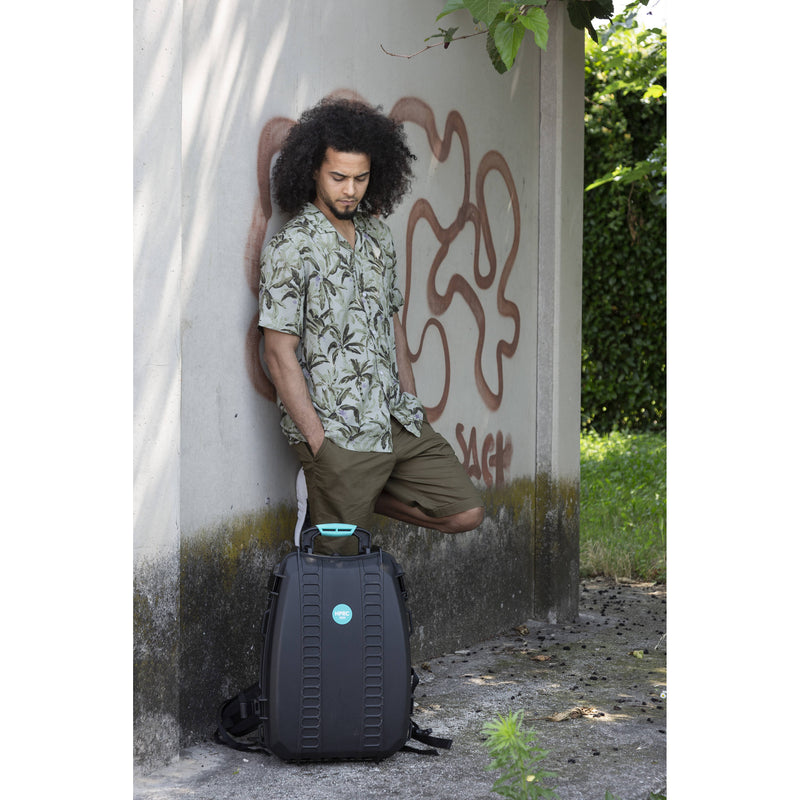 HPRC 3600 Backpack Hard Case without Foam (Black/Blue)