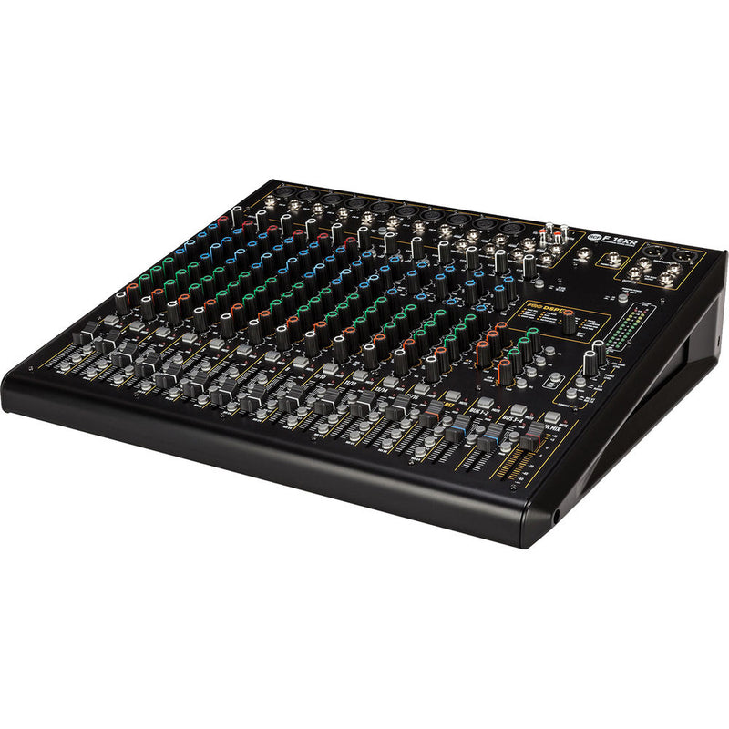 RCF F-16XR 16-Channel Mixer with Multi-FX and Stereo USB Interface