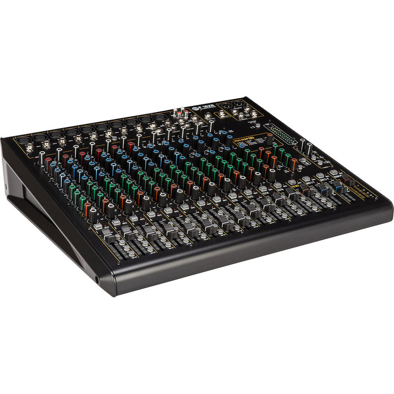 RCF F-16XR 16-Channel Mixer with Multi-FX and Stereo USB Interface