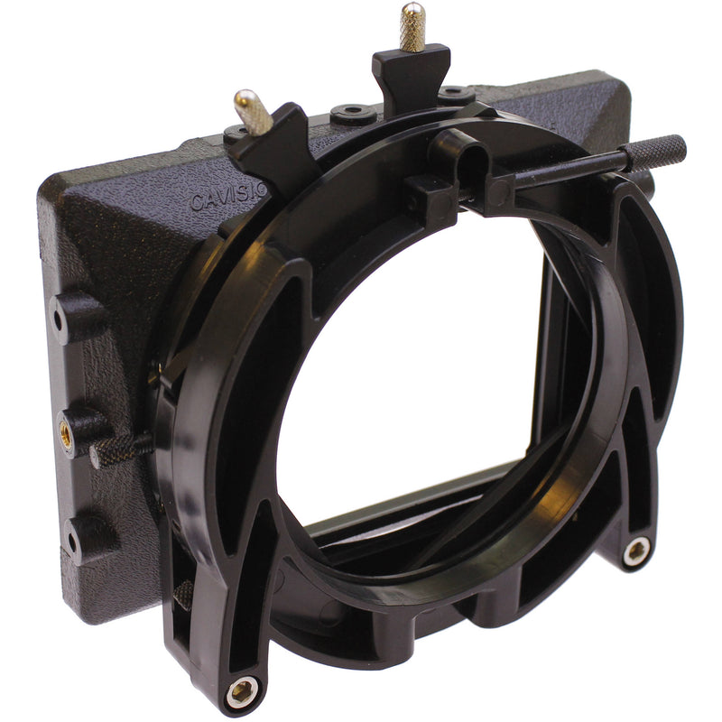 Cavision 3x3 Matte Box Kit with Metal Trays, Flaps & 80mm Step-Up Ring