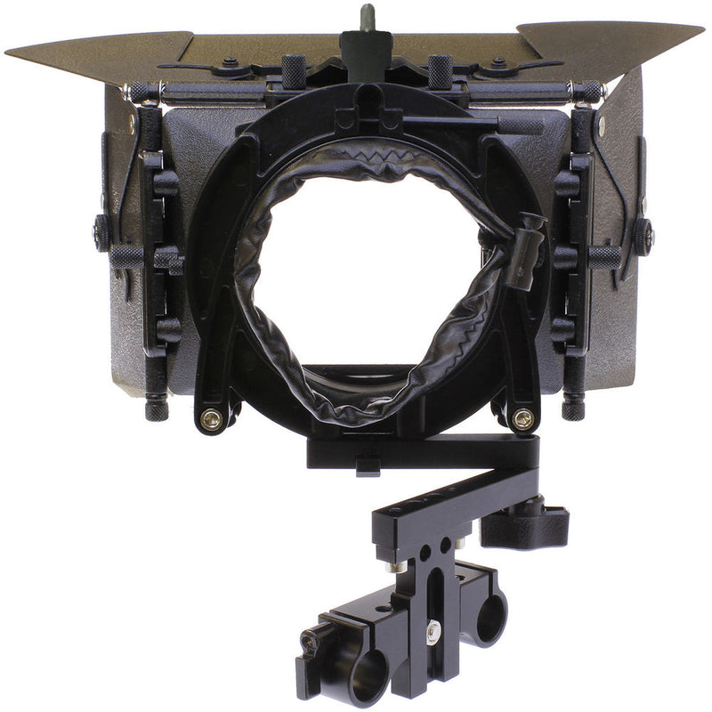 Cavision 3x3" Matte Box Kit with 15mm LWS Rod System, Metal Trays, Flaps & Donut