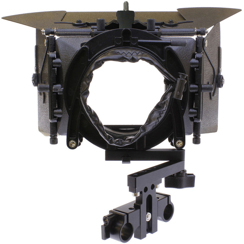 Cavision 3x3 Matte Box Kit with Metal Trays, 8mm Mini-Rod System & Donut