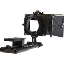 Cavision 3x3 Matte Box Kit with 15mm LWS Swing Bracket, Metal Trays, Flaps & Donut