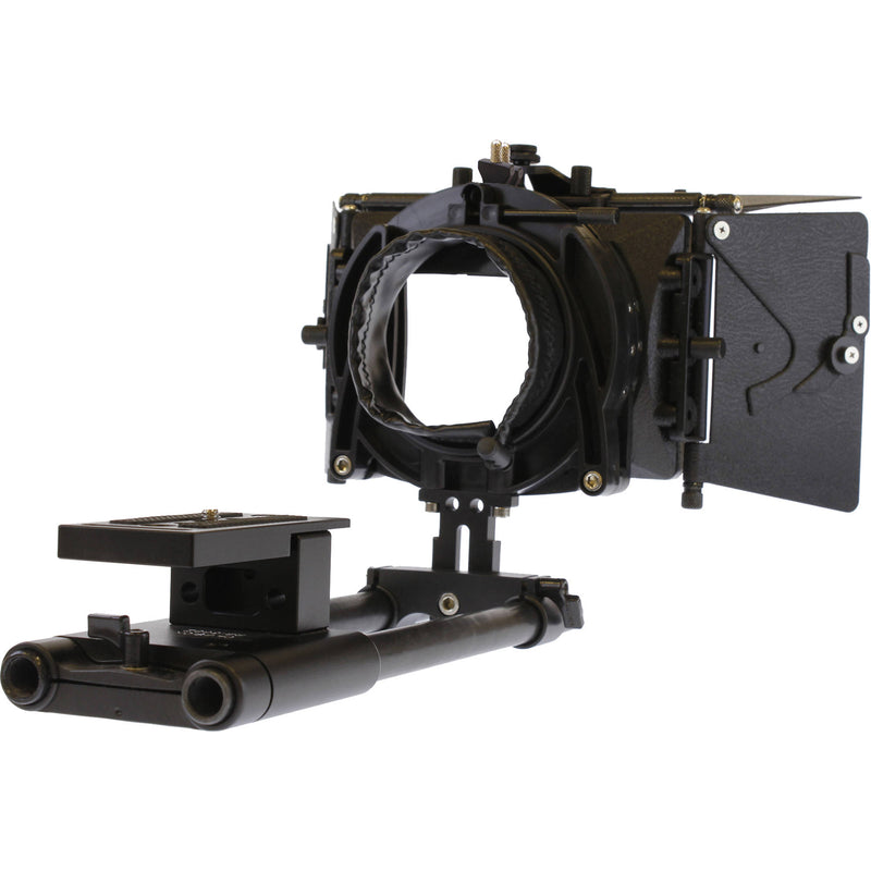 Cavision 3x3 Matte Box Kit with Metal Trays, 8mm Mini-Rod System & Donut