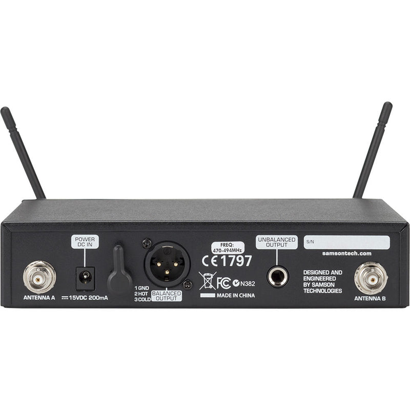 Samson AirLine 99 Rackmount Wireless Fitness Headset Microphone System (D: 542 to 566 MHz)