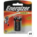 Energizer 9V Alkaline Battery (4-Pack)