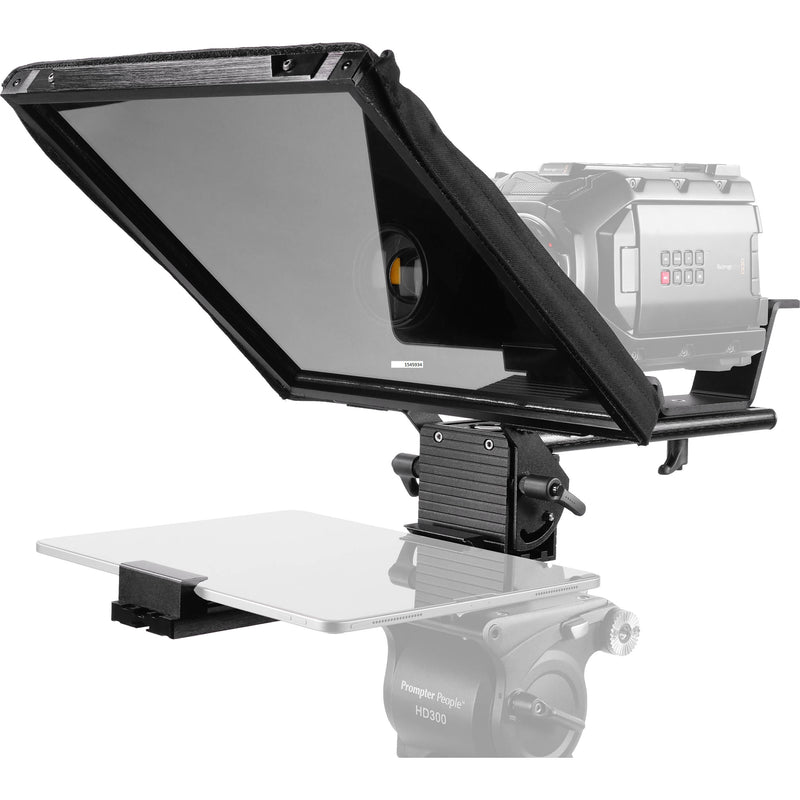 Prompter People PAL12 Prompter Pal Teleprompter with Auto-Reversing Monitor, 12 x 12" Glass, and Camera Sled