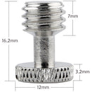 Niceyrig 3/8"-16 Quick Release Tripod Mounting Screws (Pack of 5)