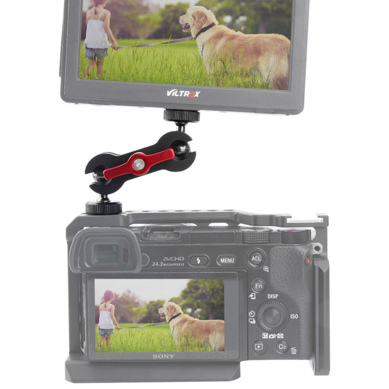 Niceyrig Quick Release Ball Head Degree Adjustable Monitor Mount Magic Arm Adapter