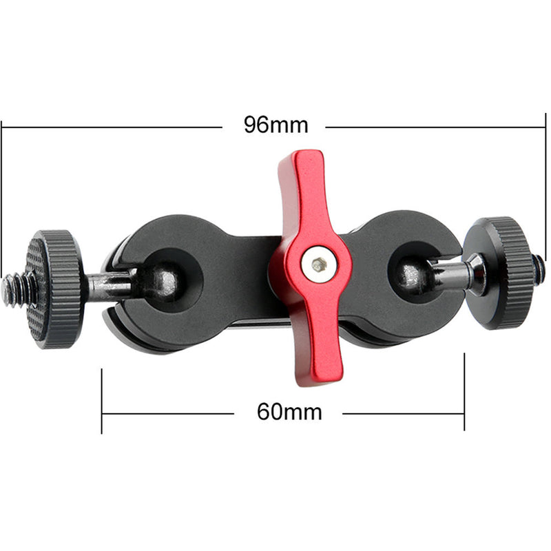 Niceyrig Quick Release Ball Head Degree Adjustable Monitor Mount Magic Arm Adapter