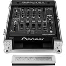 Odyssey Innovative Designs Universal 12" Format Extra Deep DJ Mixer XD Case (Silver Diamond Plated)
