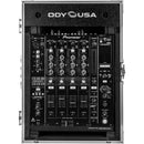 Odyssey Innovative Designs Universal 12" Format Extra Deep DJ Mixer XD Case (Silver Diamond Plated)