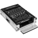 Odyssey Innovative Designs Universal 12" Format Extra Deep DJ Mixer XD Case (Silver Diamond Plated)
