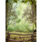 Click Props Backdrops Forest Fence Backdrop (7 x 9.5')