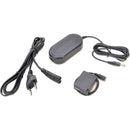 Bescor Coupler & AC Adapter Kit with European Plug for Sigma fp & Select Panasonic Cameras