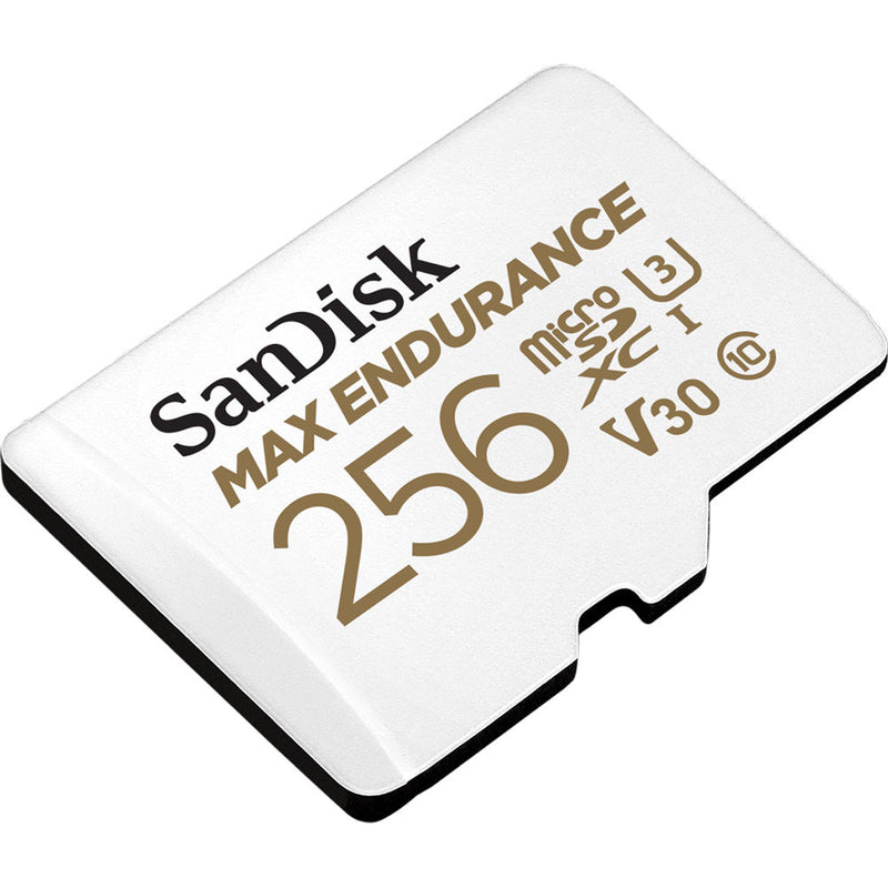 SanDisk 256GB MAX ENDURANCE UHS-I microSDXC Memory Card with SD Adapter