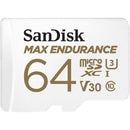 SanDisk 128GB MAX ENDURANCE UHS-I microSDXC Memory Card with SD Adapter