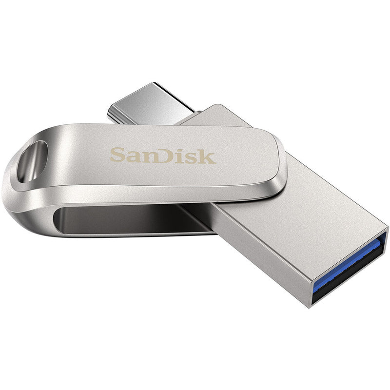 SanDisk 32GB Ultra Dual Drive Luxe USB 3.1 Flash Drive (USB Type-C / Type-A)