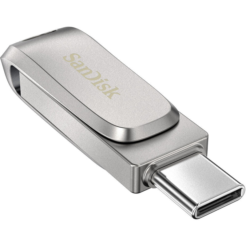 SanDisk 256GB Ultra Dual Drive Luxe USB 3.1 Flash Drive (USB Type-C / Type-A)