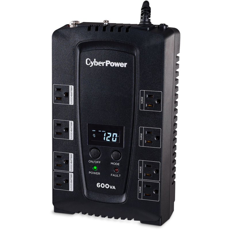 CyberPower CP600LCD Intelligent LCD Uninterruptible Power Supply