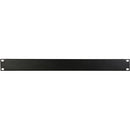 On-Stage RPB1000 Blank Rack Panel (Black, 1 RU)