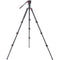 CAME-TV 801C Carbon Fiber Video Tripod with Fluid Head